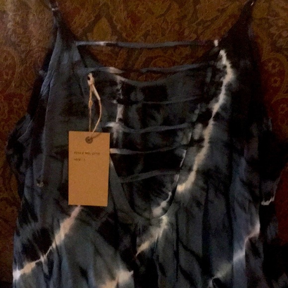 Rising Sun rye dye dress size Large fits 10 to 12 possibly 14 - Picture 2 of 5